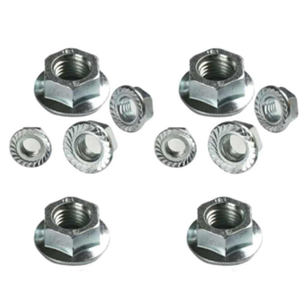 6 METRİK flanşlı SOMUN