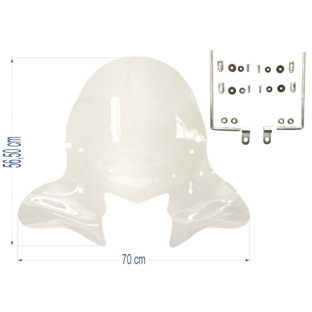 SİPERLİK HONDA DİO UYUMLU şeffaf