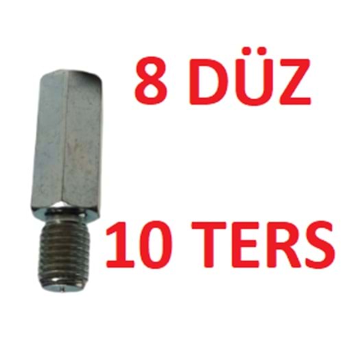 AYNA UZATMASI alt 10 TERS -üst 8 DÜZ