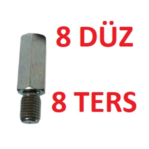 AYNA UZATMASI alt 8 TERS - üst 8 DÜZ