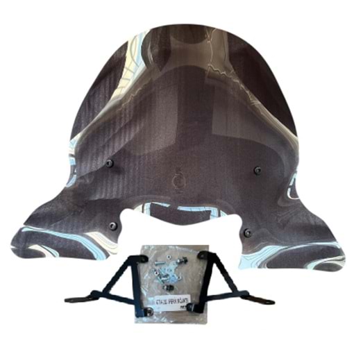 SİPERLİK FÜME el korumalı 71x59 TVS JÜPİTER